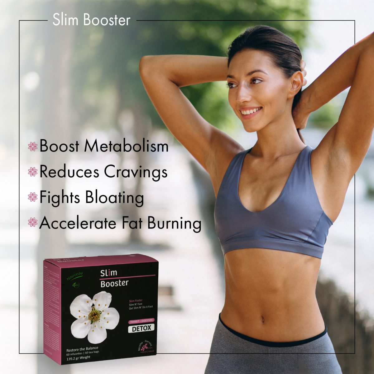 Slim Booster detox Organic tea