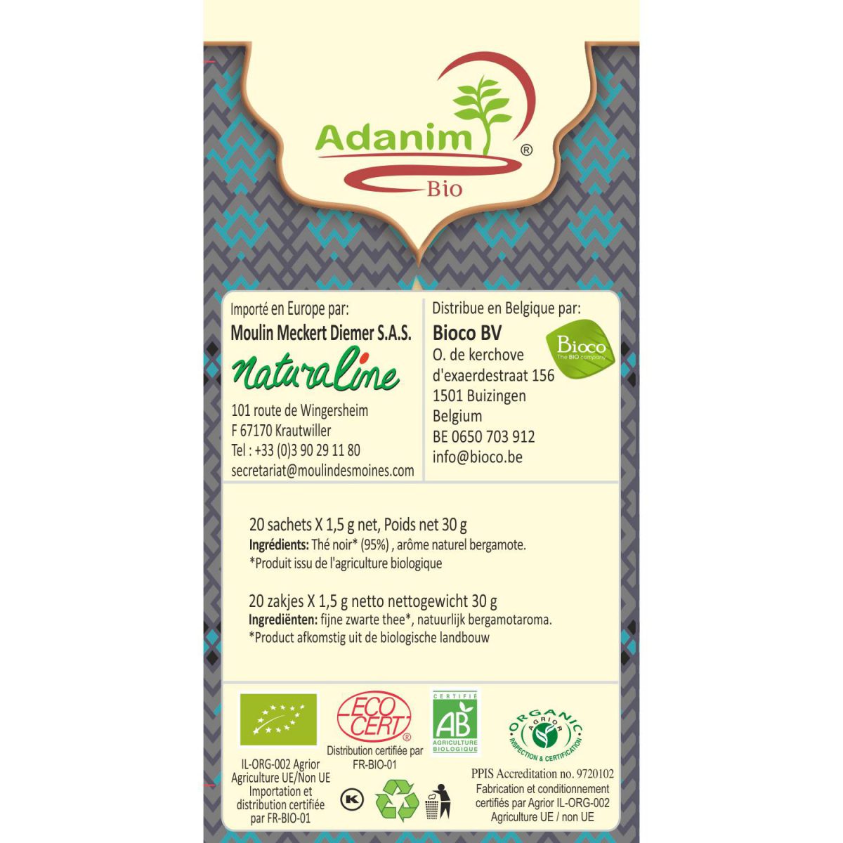 Organic Earl Grey Tea - Image 2