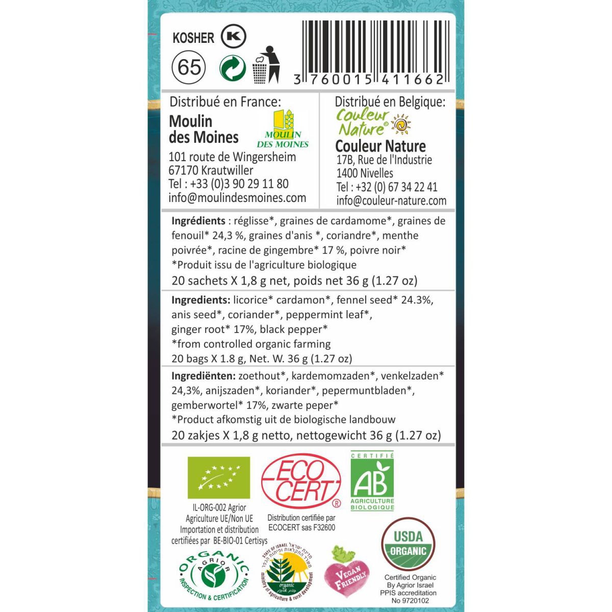 Ginger Tea for Stomach - Helps with Stomach Health & Weight Management - Image 2