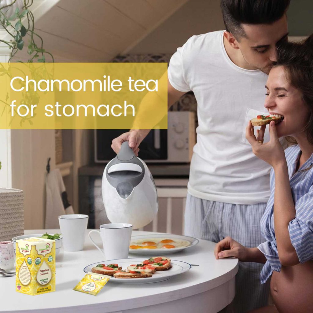 Chamomile tea for stomach
