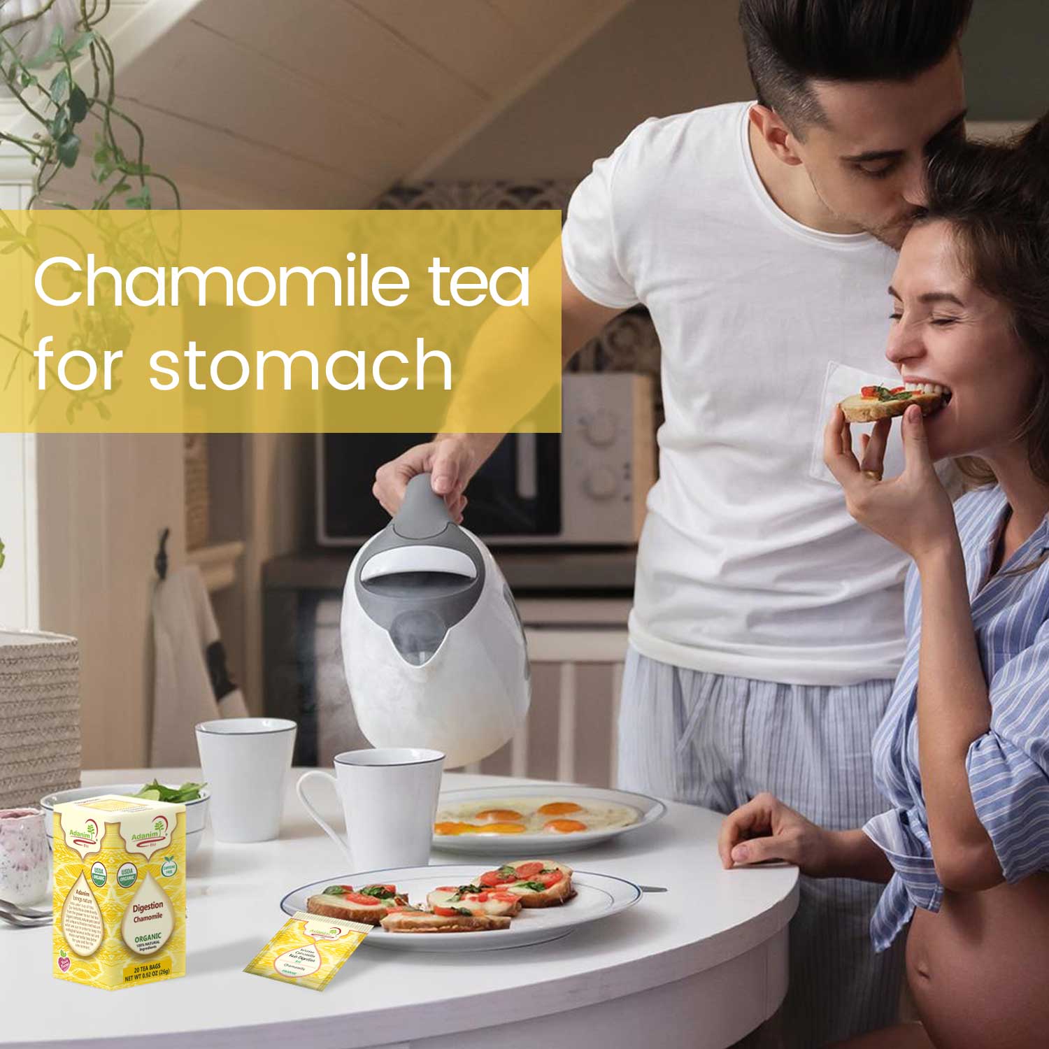 Chamomile Tea Providing Health Benefits for Bloating, Weight Loss, and