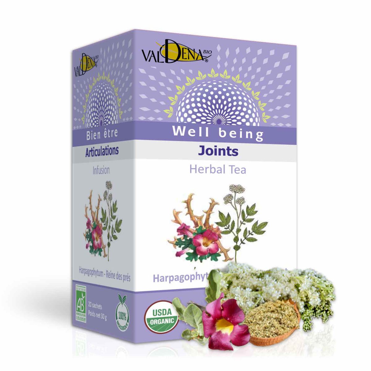 Harp-Meadowsweet-ING (1) Devil’s Claw (Harpagophytum) & Meadowsweet Tea