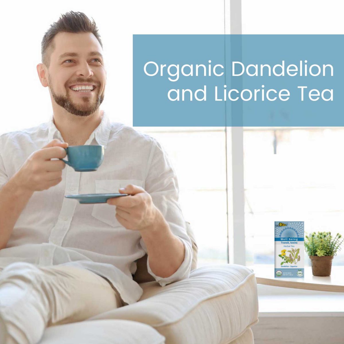 Organic Dandelion and Licorice tea