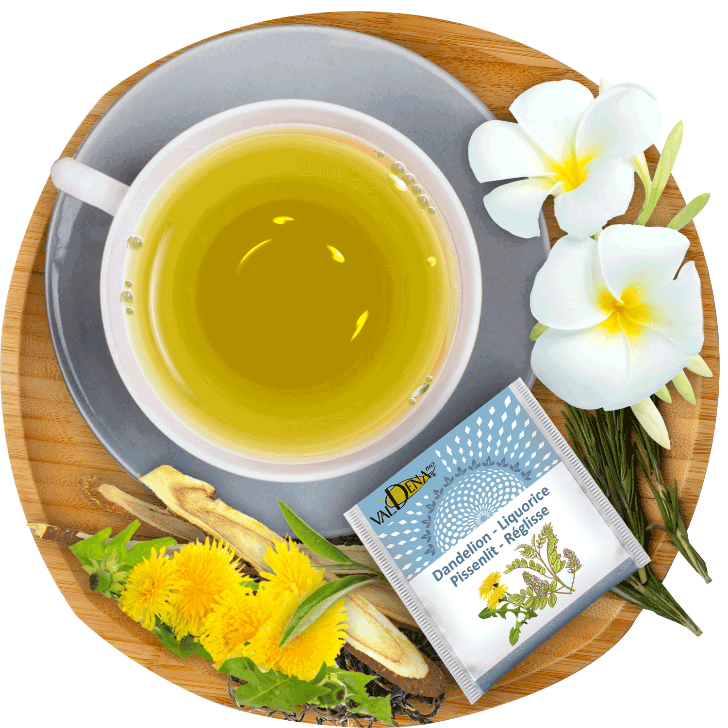 Organic Dandelion & Licorice tea for cleansing and detoxifying (value 3 pack) LiberTea