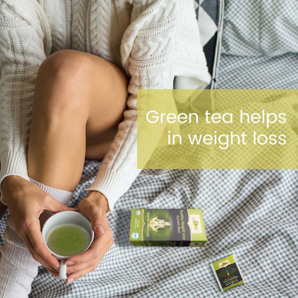 green tea helps in weight loss
