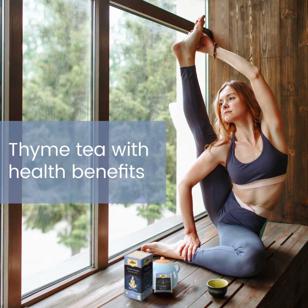 Thyme tea with health benefits