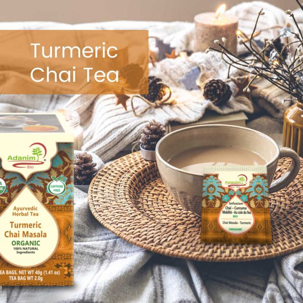 Turmeric Chai Herbal Tea For Weight Loss Liber Tea