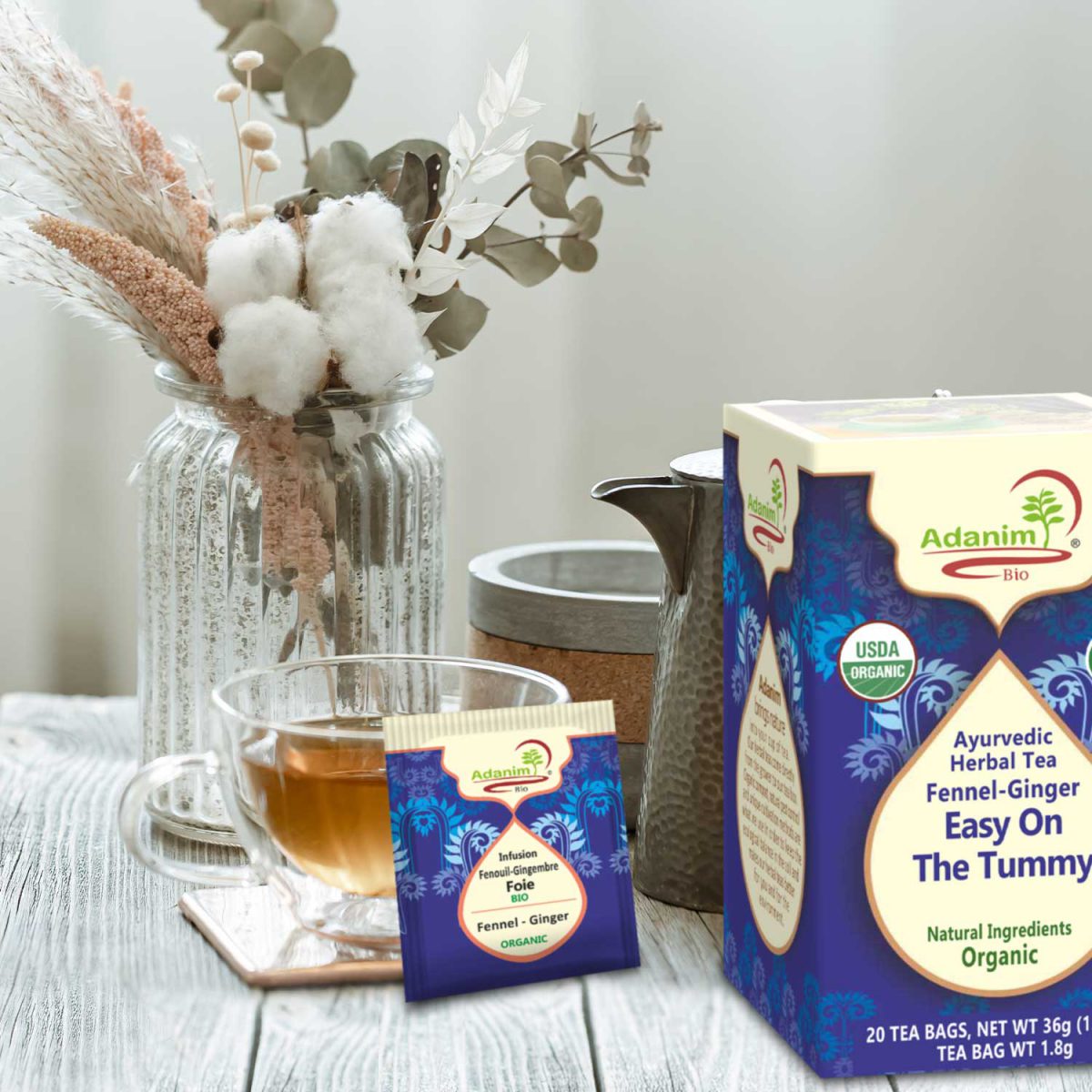 Organic Fennel Ginger Tea