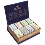 Organic Herbal Tea Valdena Sampler Gift Set Box - 8 assorted tea flavors, 64 total tea bags