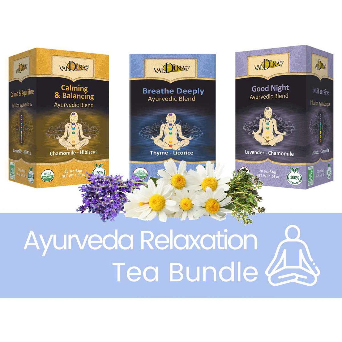 Ayurveda Tea Bundle Ayurveda Tea 3 pack Bundle