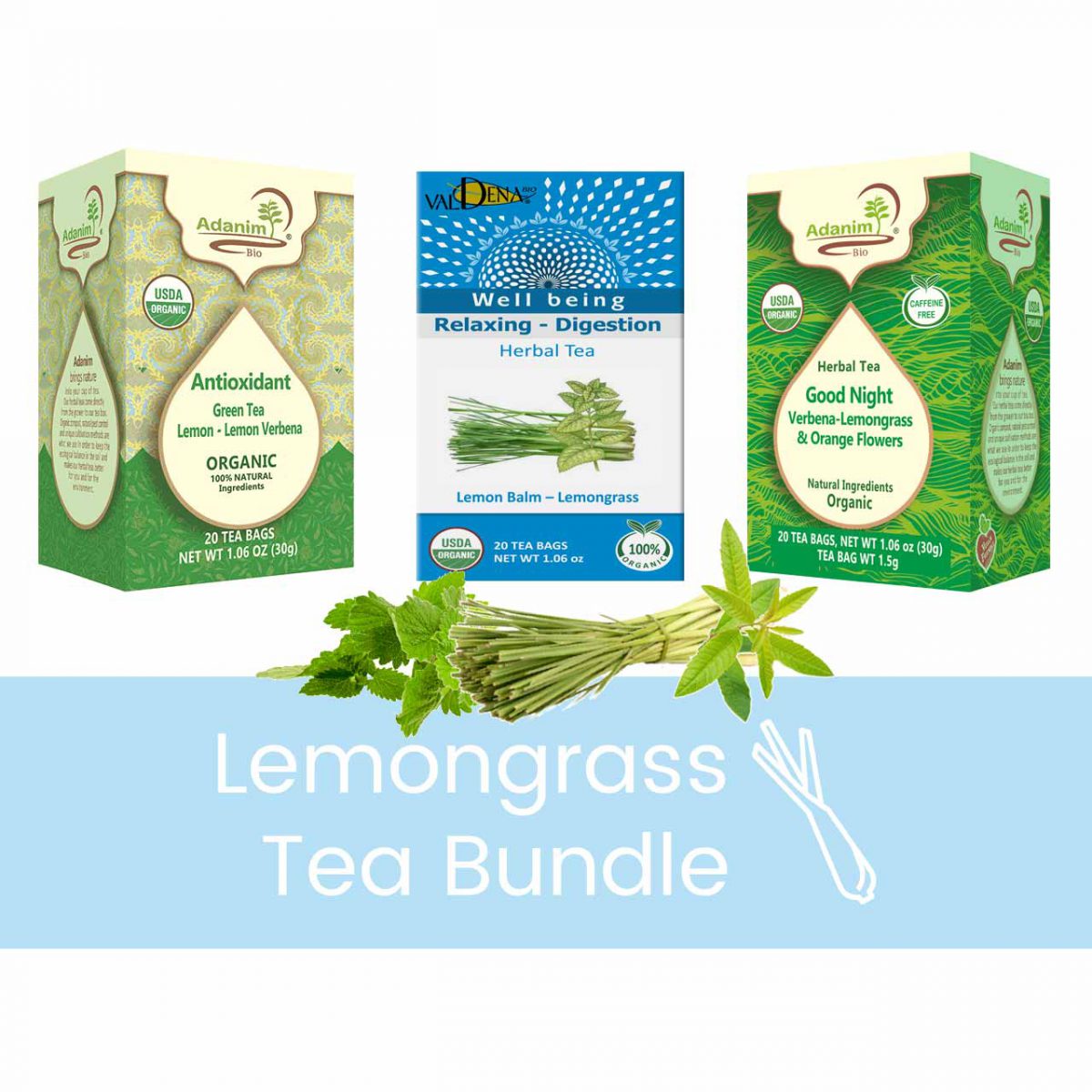 Lemongrass tea Bundles Lemongrass tea Bundle Set