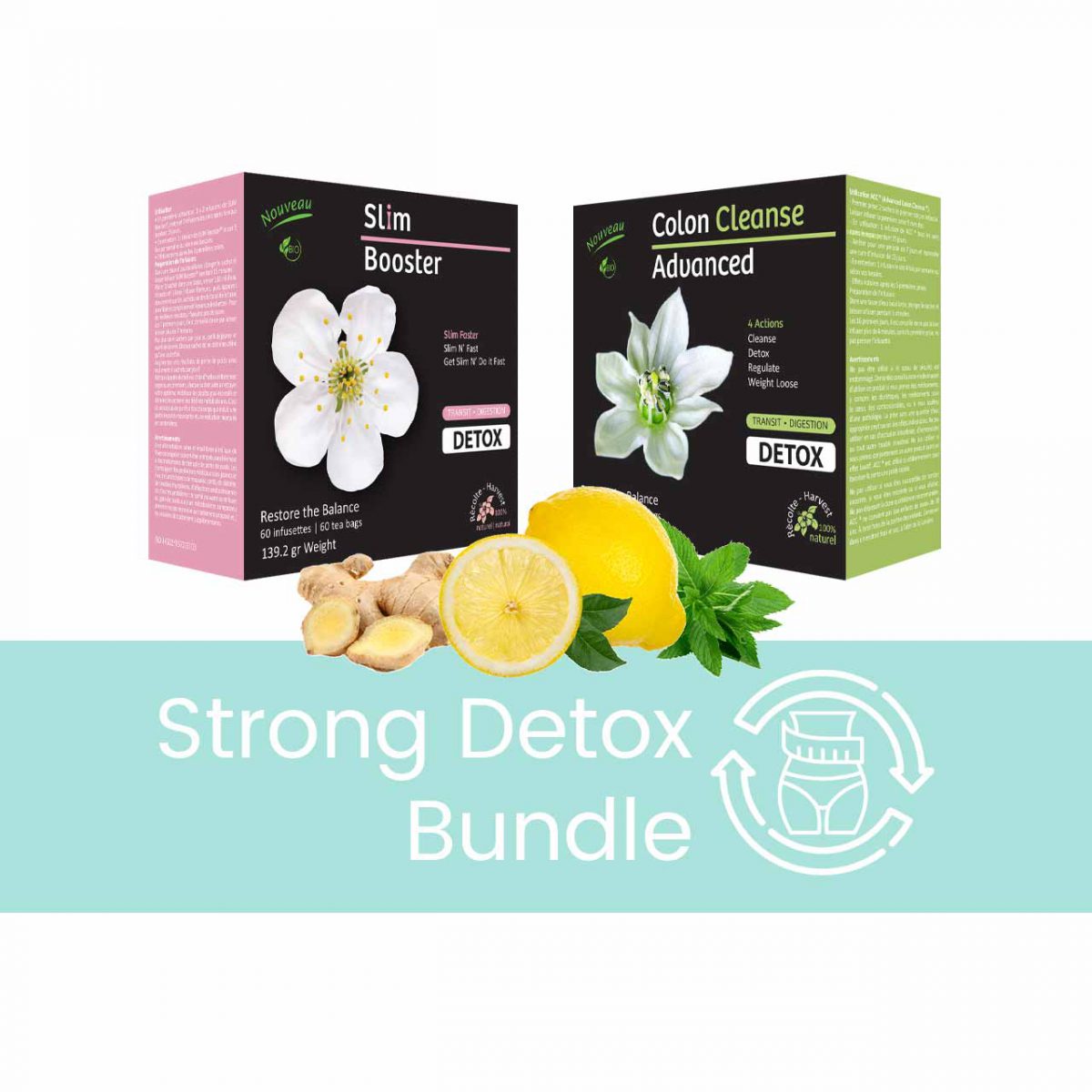 Strong Detox Organic tea Bundle