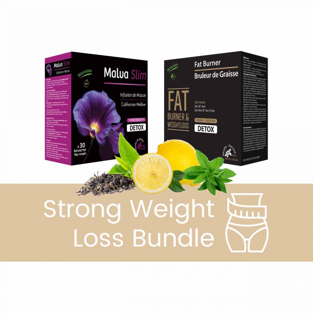 Strong Weigh Loss organic tea Bundle