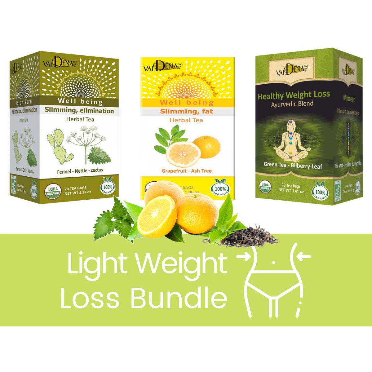 Weight Loss Tea Bundle Light Weight Loss Tea Bundle